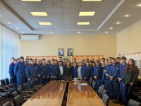 Всероссийский студенческий производственный отряд «КАМАЗ» встретился с руководством завода двигателей